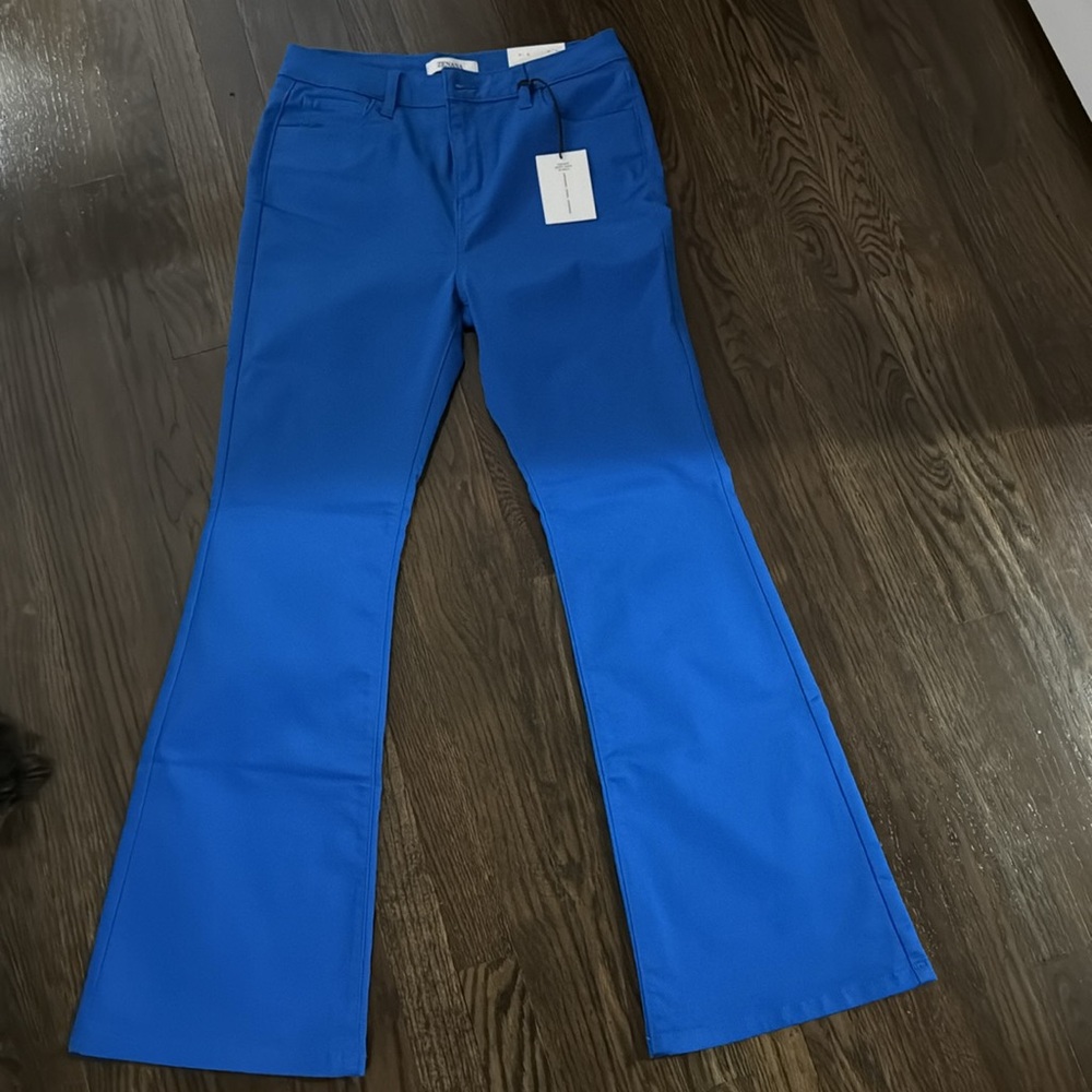 Zenana Royal Blue Flare Jeans